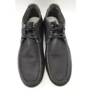 Madden | Shoes | Madden Realm Black Leather Moc Toe Lace Up  display picture 2
